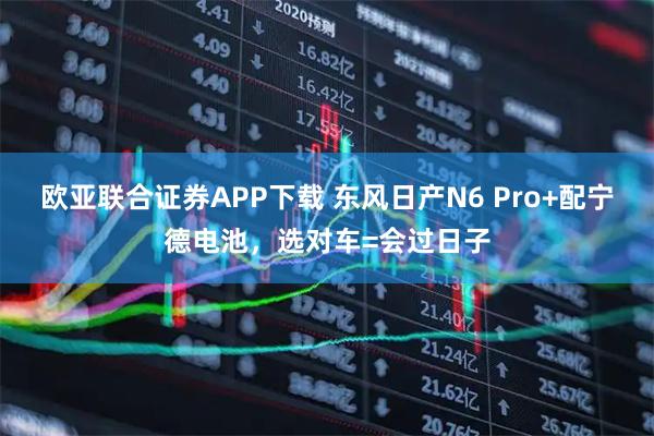欧亚联合证券APP下载 东风日产N6 Pro+配宁德电池，选对车=会过日子